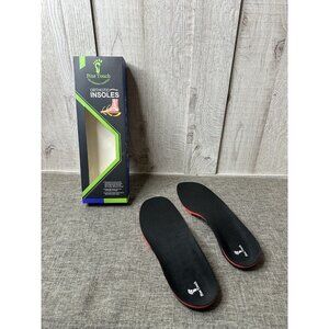 Fine Touch Shoe Insoles Size M Support Planter Fasciitis Pain Relief Orthotic